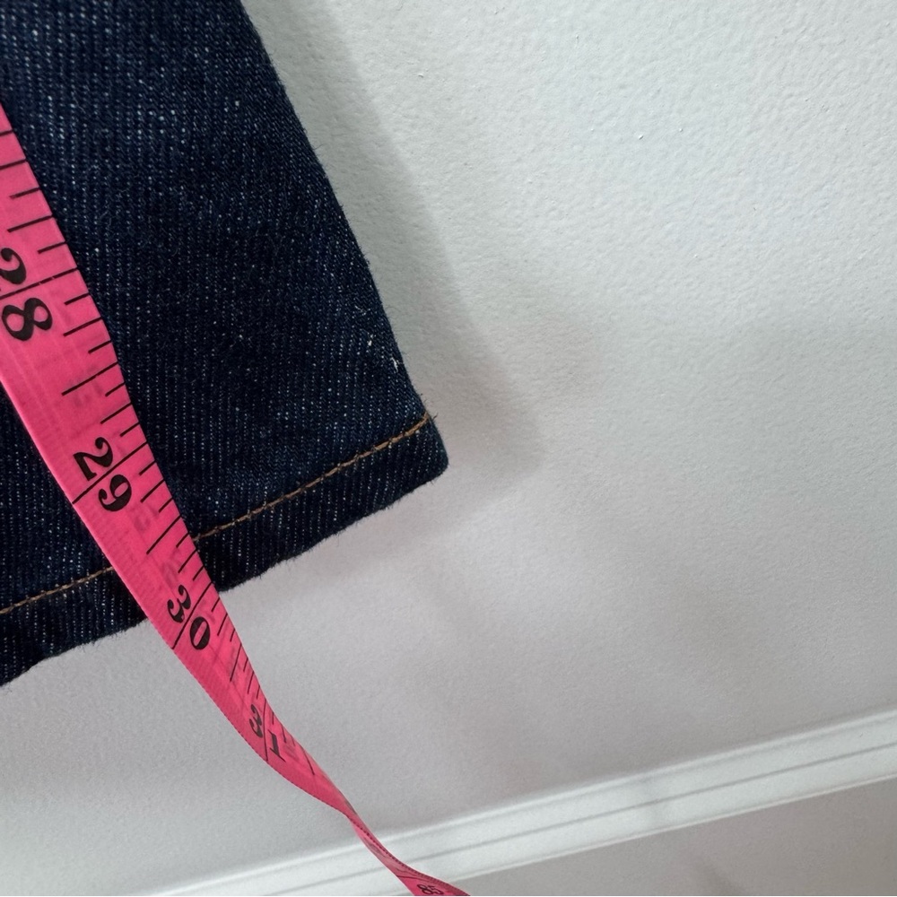 Madewell Women's Dark Blue 90’s straight jean 27 - Picture 9 of 11